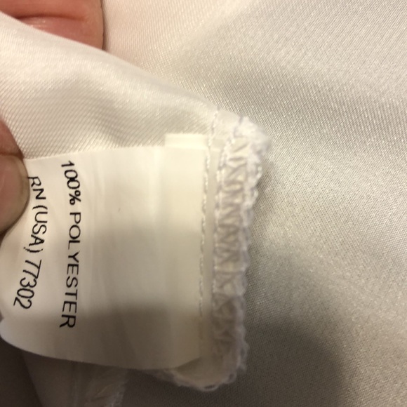 Zara basic top extra large white with black trim. New without tags - Picture 6 of 6